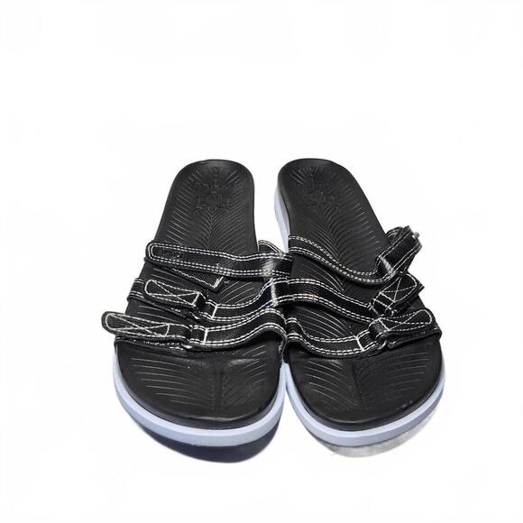 Men's Black Sandals Size 11 by KUAILU - Picture 3 of 7